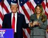 Melania again First Lady, all smiles to celebrate Donald Trump's victory