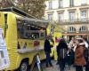 An anti-fake news truck tours Île-de-France to raise awareness among young people