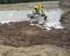 Maintenance work on the bed and banks of the Aude in Coursan