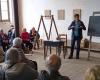 Friends of the Ariège archives visiting the village