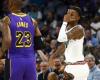 Watch Ja Morant get technical foul for bumping LeBron James after exchanging ‘too small’ taunts with Lakers star