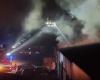 Colmar. A violent fire hits a large warehouse