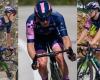 Cycling. Transfer – Three riders arrive at Novo Nordisk including two French