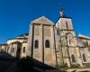 a man taken into custody after the fire in a UNESCO-listed church