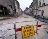 Under construction since the beginning of June, a street in Cherbourg is now completely closed