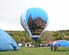 Look up, 50 hot air balloons are landing on Velay