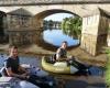 Regional float tube fishing final in Éguzon