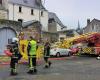 A fire in a house for sale in Angers mobilizes around twenty firefighters