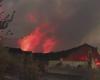 a fire on the outskirts of Los Angeles