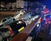 In Spain, cars swept away and buried under a bridge after heavy rains