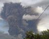 A volcano unleashes: 7 eruptions, 8 km of ashes and several deaths