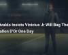 Rivaldo Insists Vinicius Jr. Will One Day Win Ballon d’Or