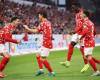 Mainz beats Dortmund with a hat-trick in the Bundesliga