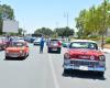 Kick-off in Casablanca of the vintage car rally