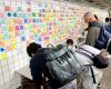 Since Trump’s election, Post-it notes have been popping up in the New York subway: why?