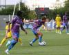 derby won by SM Caen B at AG Caen, heavy defeat of the PTT