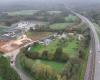 We know more about the imposing roundabout currently being built along the RN13, in Cotentin