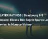 PLAYER RATINGS | Strasbourg 1-3 Monaco: Eliesse Ben Seghir Sparks Late Revival in Monaco Victory