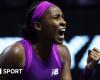 WTA Finals 2024: Coco Gauff beats Aryna Sabalenka to set up final against Zheng Qinwen