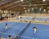 what the brand new departmental tennis center looks like