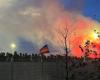 Ligue 1. Smoke bombs, flags and firecrackers: 3,500 people and a boiling atmosphere before the OL-ASSE derby