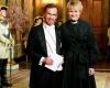 In Sweden, the First Lady's clerical outfit sparks controversy