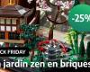 Black Friday drops the price by 25% of LEGO The Peaceful Garden, one of the best sets for adults to offer for Christmas