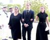 The Imperial Family of Brazil at the funeral of Prince Antônio of Orléans-Braganza