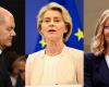 Ursula Von der Leyen, Giorgia Meloni and Olaf Scholz, three opposing visions