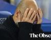 I have to solve this, says Guardiola after Manchester City lose fourth in a row | Manchester City