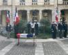 Students from Peiresc College in Toulon commemorate the Armistice of the First World War