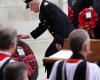 The serious face of Kate Middleton, Charles III and his close guard… The first striking images from Remembrance Sunday