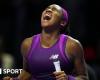 WTA Finals: Coco Gauff beats Zheng Qinwen in remarkable final