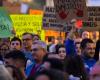 In Valencia, thousands of people demonstrate their anger