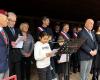 Albefeuille-Lagarde. The town and its children commemorated the armistice