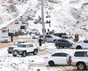 Impressive images: It snowed for the first time in Saudi Arabia!