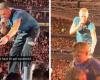 singer Chris Martin interrupts the show and saves a child choked by the crowd (video)