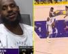 LeBron James breaks his own record and singles out fan as fans make same joke