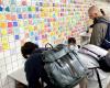 After the election of Donald Trump, the return of “Post-it therapy” in the New York subway