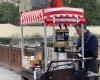 in Paris, this street vendor complains of being kicked out for no reason