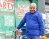 “the man in blue”, emblematic cyclist of the city, dies when hit by a car