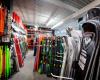 Slowing down in ski shops