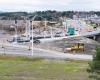 Early opening of the Darche interchange