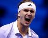 Alexander Zverev in control at the Masters