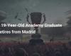 19-year-old academy graduate retires in Madrid