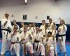 Saint-Sylvestre-sur-Lot. Medals and great participation from the karate club