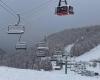 the first snows return to the Alpes-Maritimes