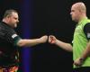 Michael van Gerwen crashes out of the Grand Slam of Darts after losing last-leg decider to Ryan Joyce