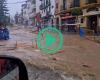 torrential rains in Malaga, two weeks after devastating floods