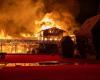 The famous Barcarès Christmas market in the Pyrénées-Orientales ravaged by fire